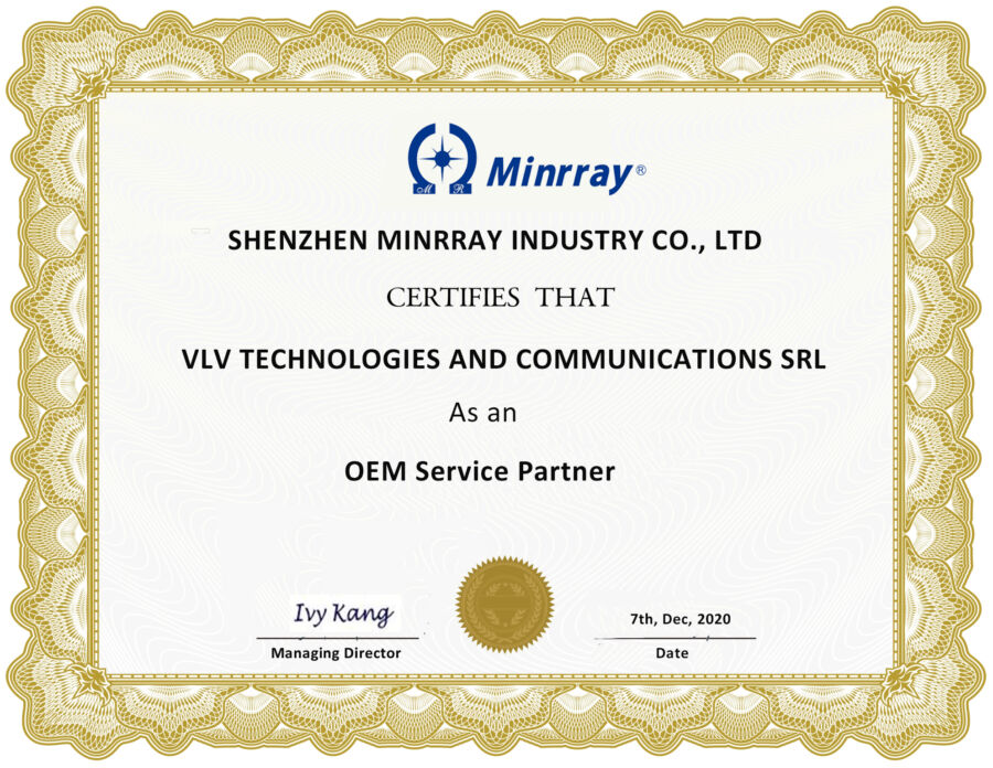 OEM Service Partner Certificate